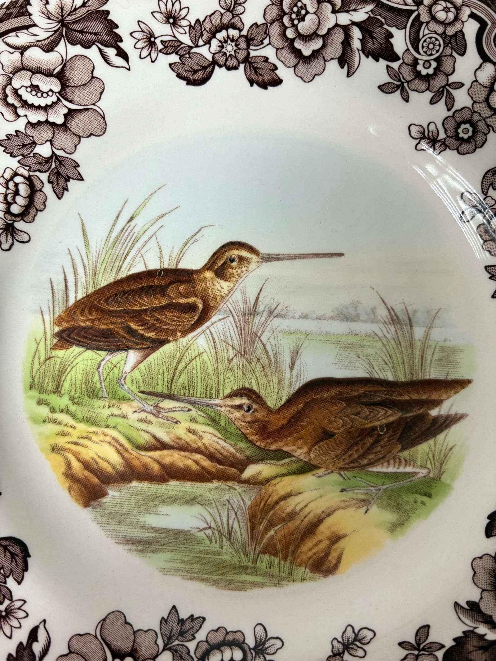 Spode Woodland 'Snipe' dessert plates (set of 3) – photo 5